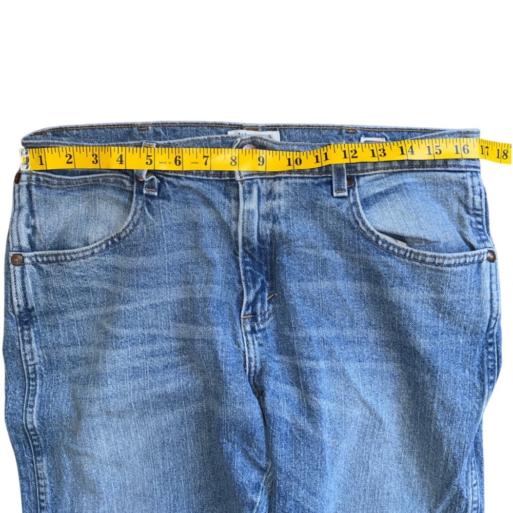 Wrangler Rooted Collection Mens Jeans 33x30 Made in USA Light Wash 1088MWRU2 - Picture 5 of 8